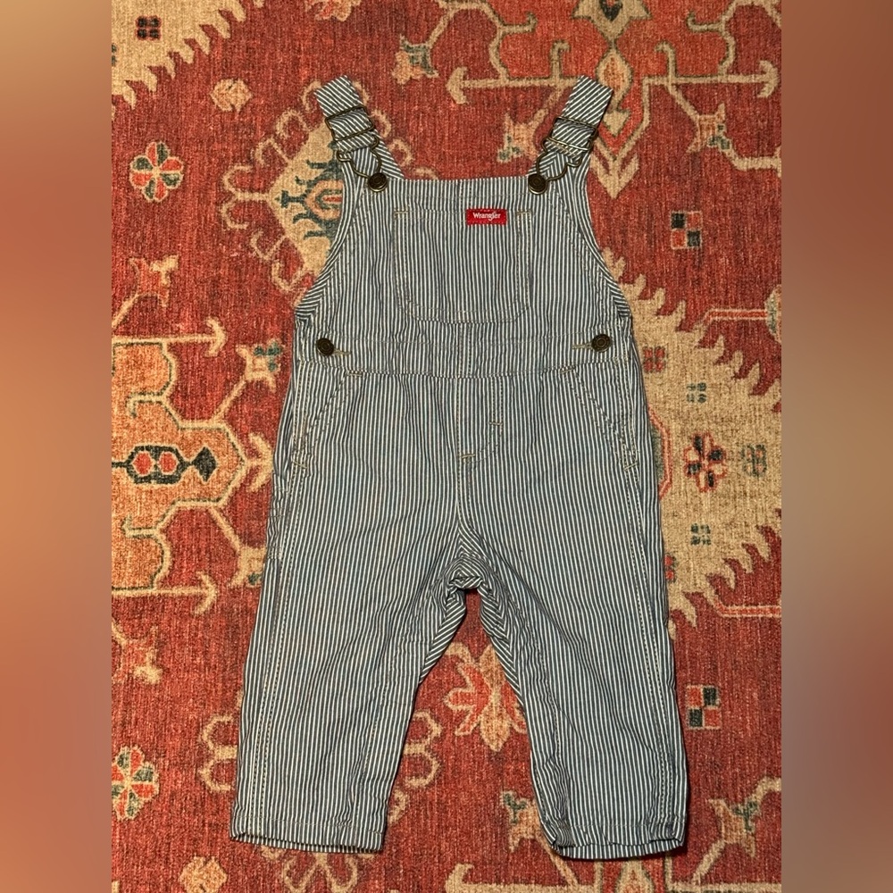 Baby Wrangler railroad overalls